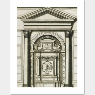 Porticoes and gateways classic architecture Posters and Art